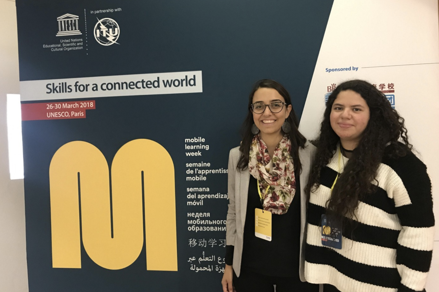 Pilar Figueroa, egresada de la 4ta Generación en México, nos representa en el MLW, conferencia de las Naciones Unidas en materia de TICS en la educación.