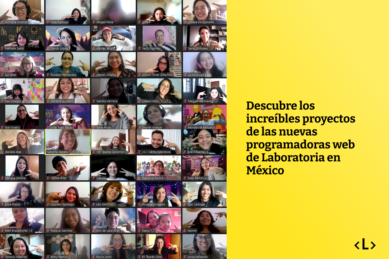 Conoce algunos de los proyectos que desarrollaron durante el bootcamp de programación web de México.