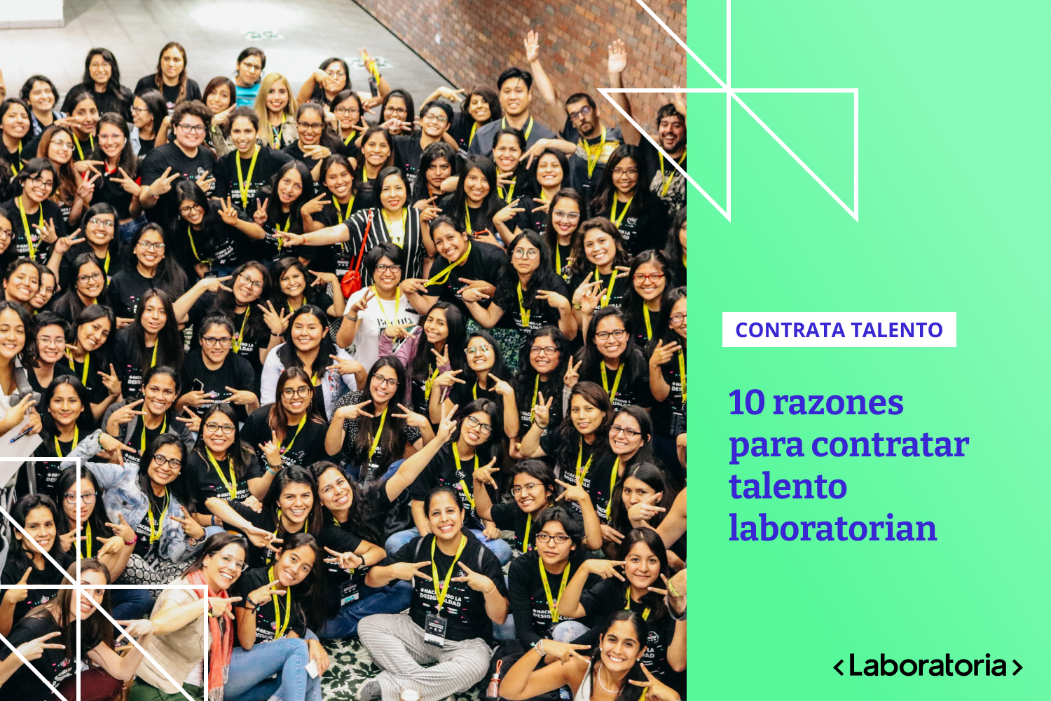 El talento tech femenino de Laboratoria está listo para integrar tus equipos de tecnología.