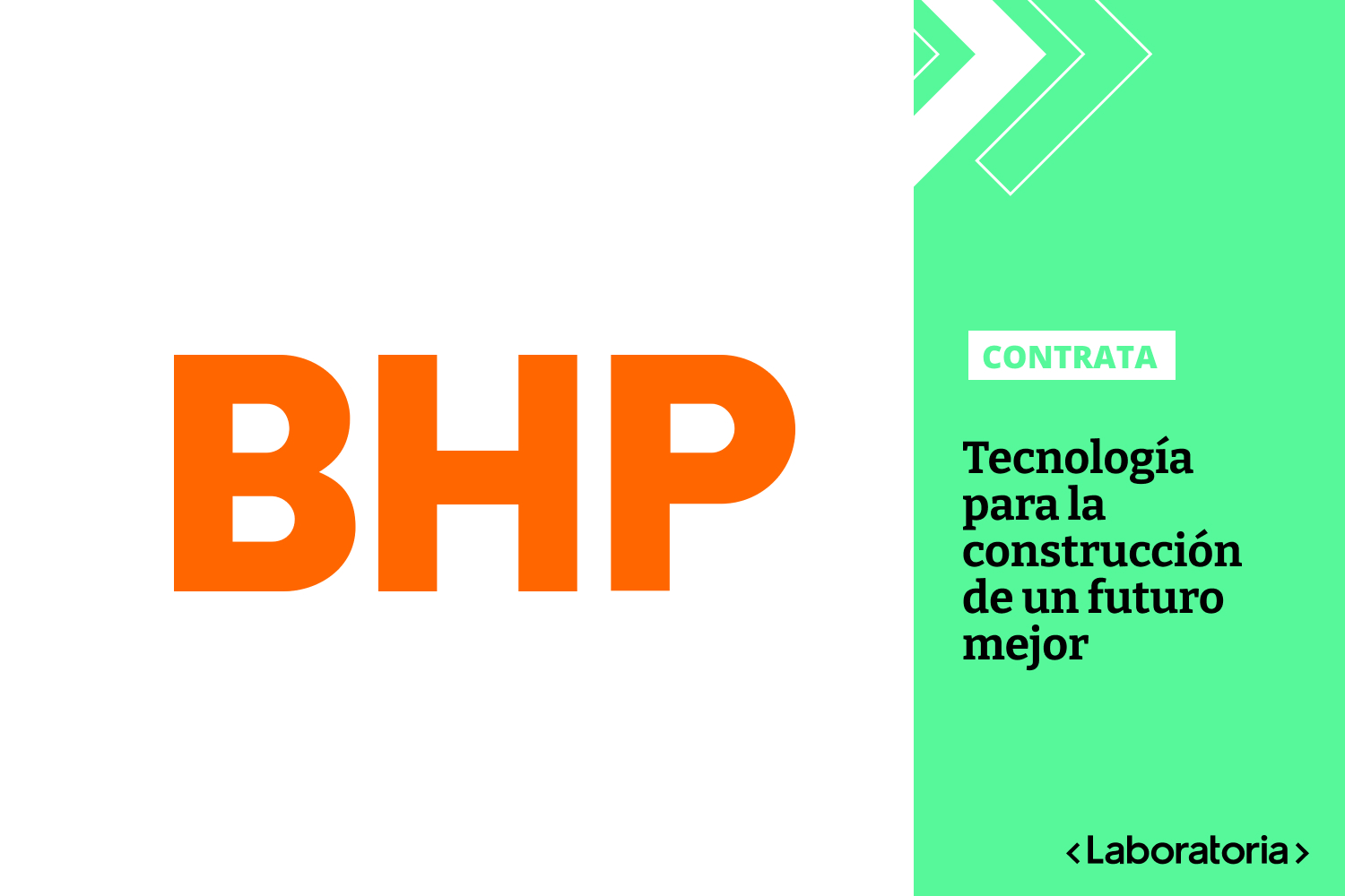 Conoce cómo BHP se une a Laboratoria en la visión de lograr una economía digital diversa, inclusiva y competitiva para la región.